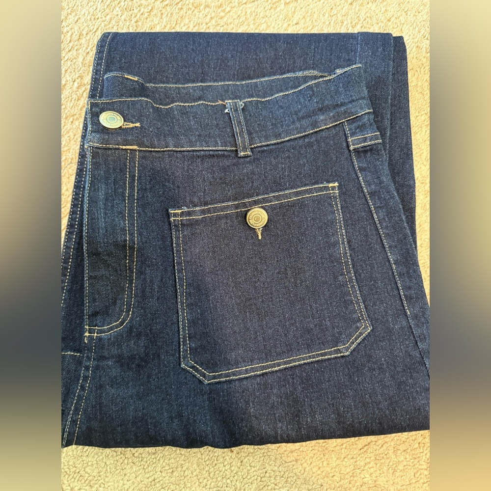 Dark Blue Denim Jeans